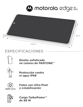 Motorola Moto Edge 40 Neo OLED 6.5 pulgadas
