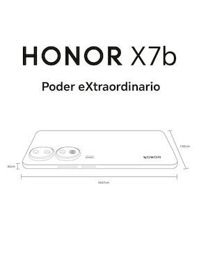 Honor X7B AMOLED 6.8 pulgadas