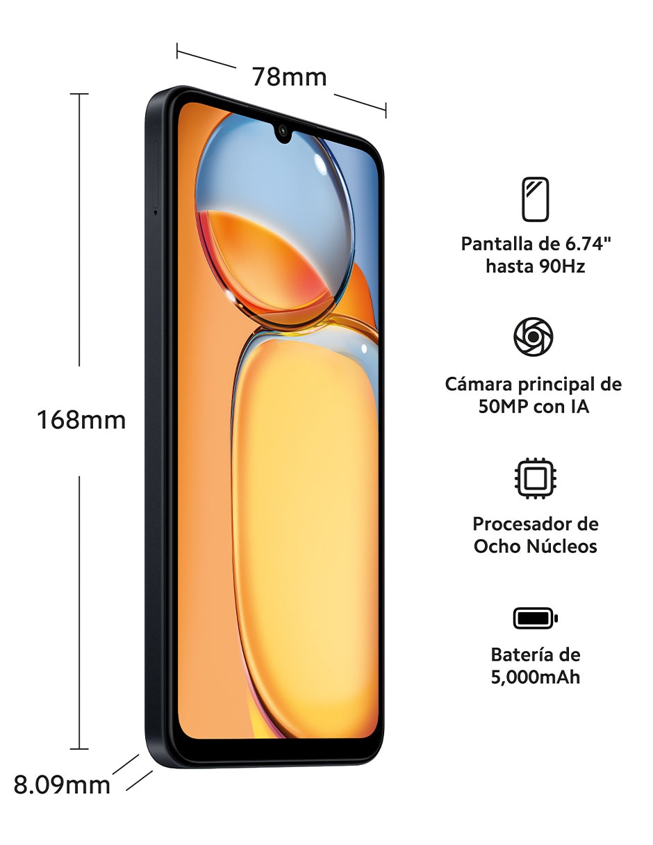 Xiaomi Redmi 13C LCD 6.7 pulgadas AT&T 2