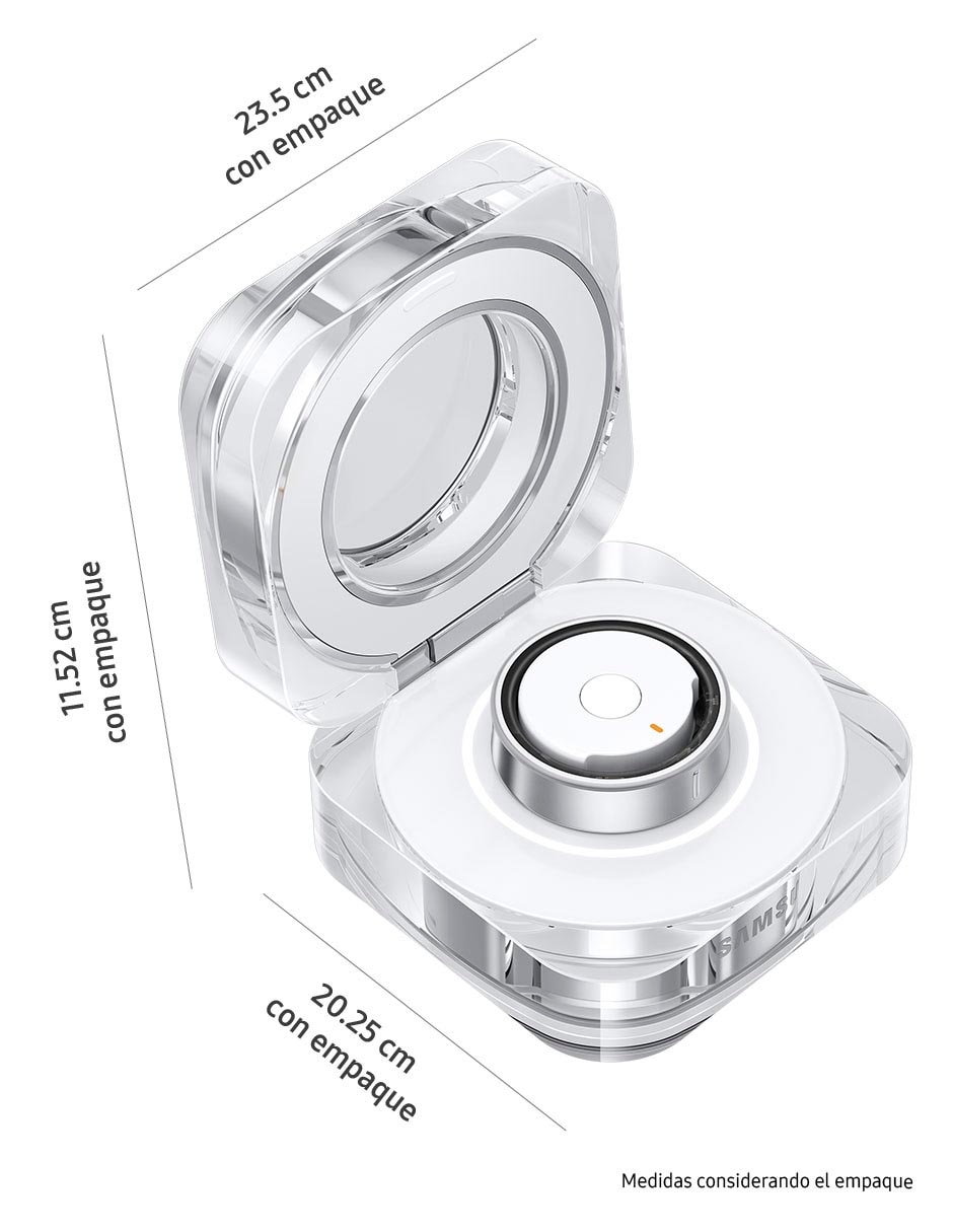 ANILLO SAMSUNG, GRIS GALAXY RING TALLA