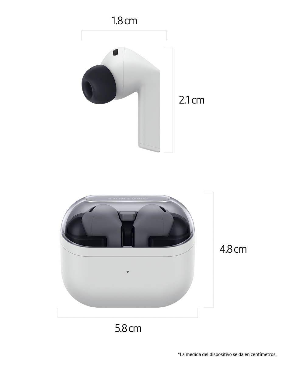 GALAXY BUDS3 FE AUDÍFO, ESTÁNDAR, GRIS