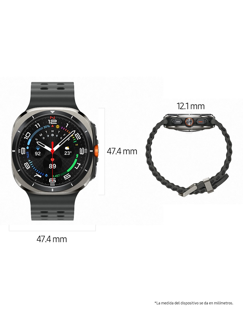 SMARTWATCH SAMSUNG GALAXY WA, PLATEADO(