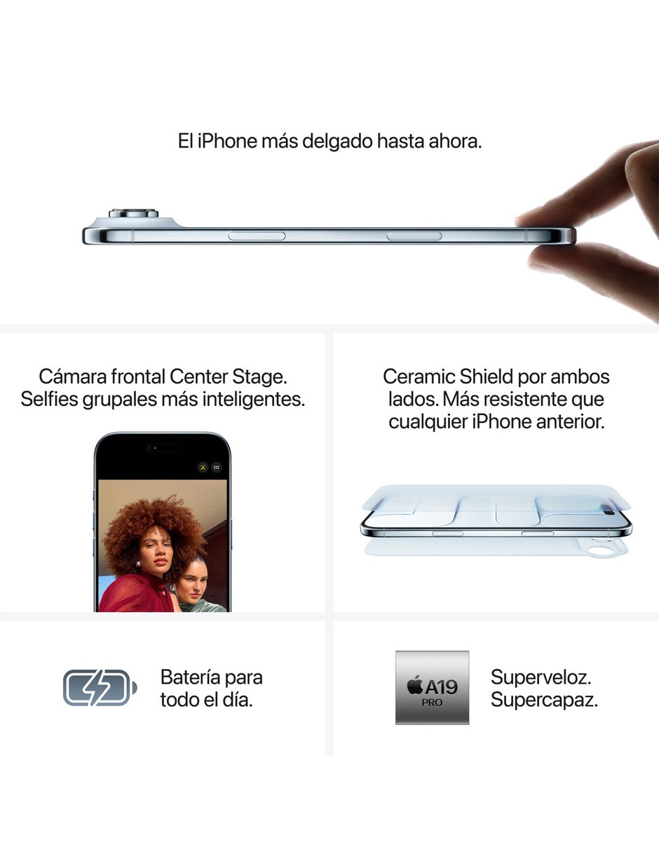 Apple iPhone Air 6.5 pulgadas Super Retina XDR