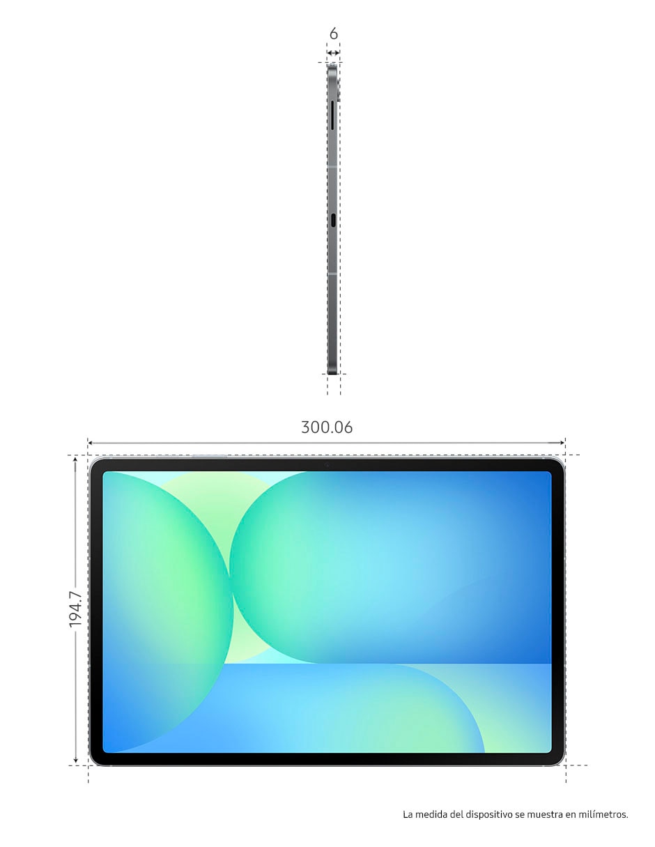 Tablet Galaxy Tab S10FE+ 13 pulgadas 128 GB de almacenamiento de 8 GB RAM 8