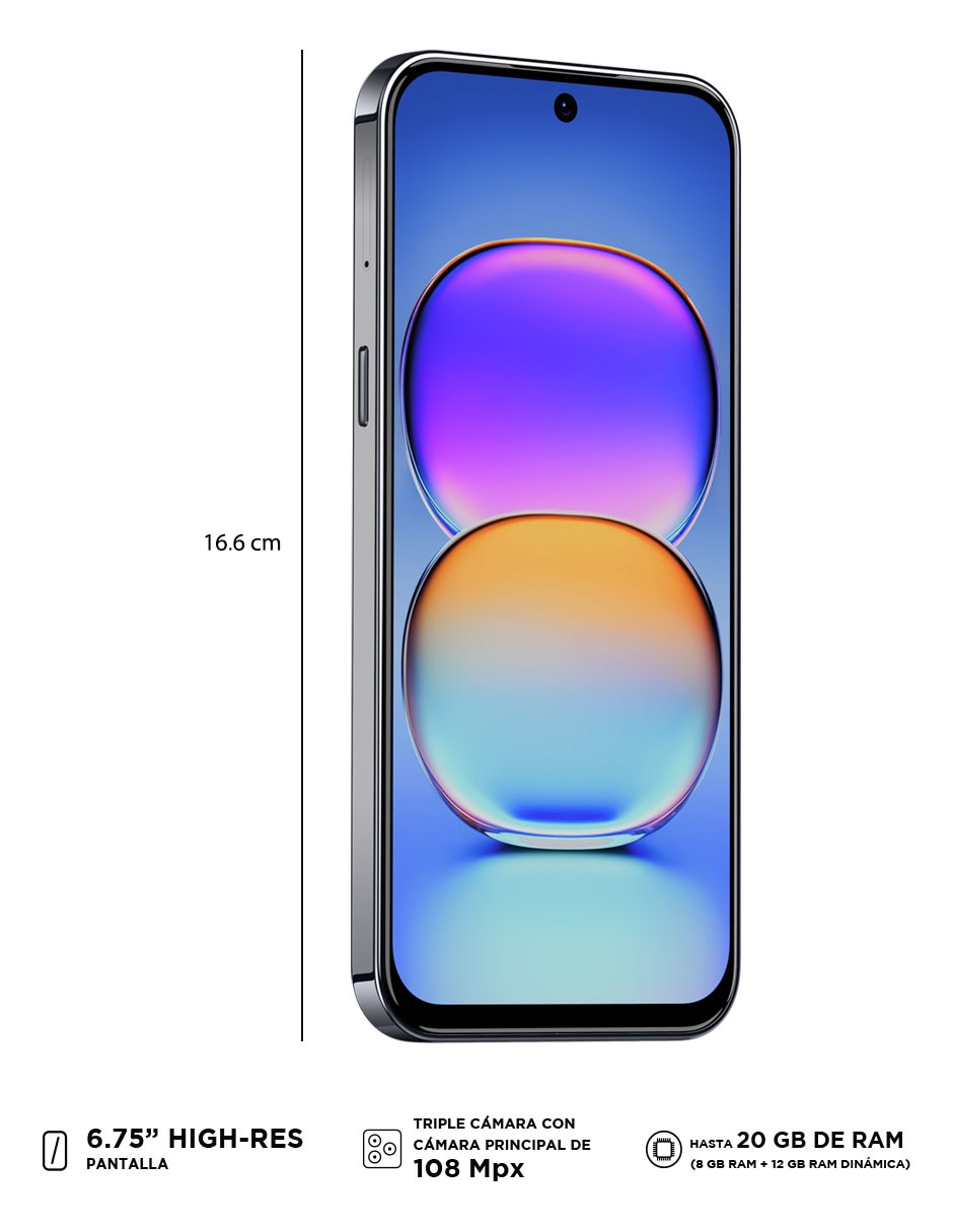 Nubia V80 Pro AMOLED 6.75 pulgadas Telcel