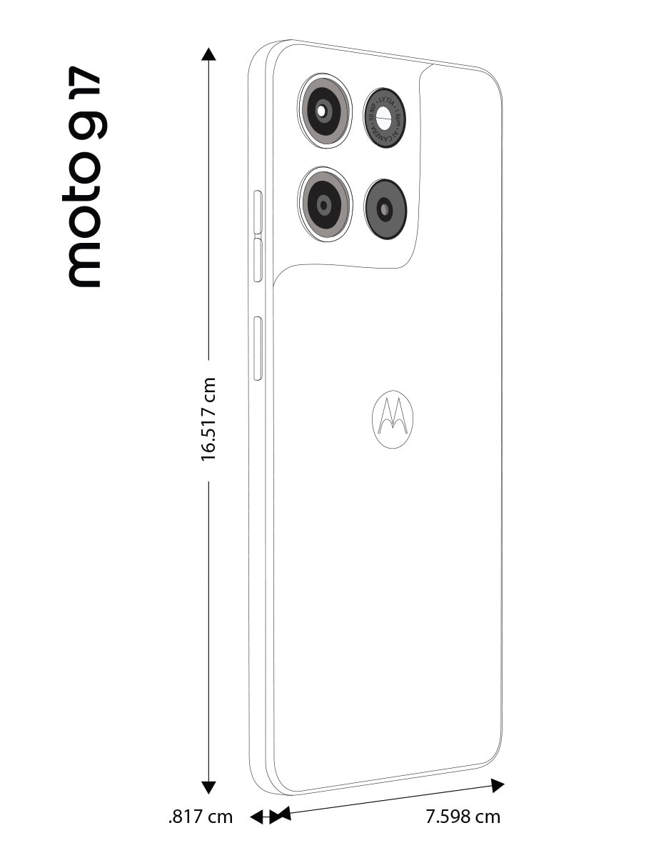 G17 256GB, ROSA MOTOROLA SMARTPHONE 4G